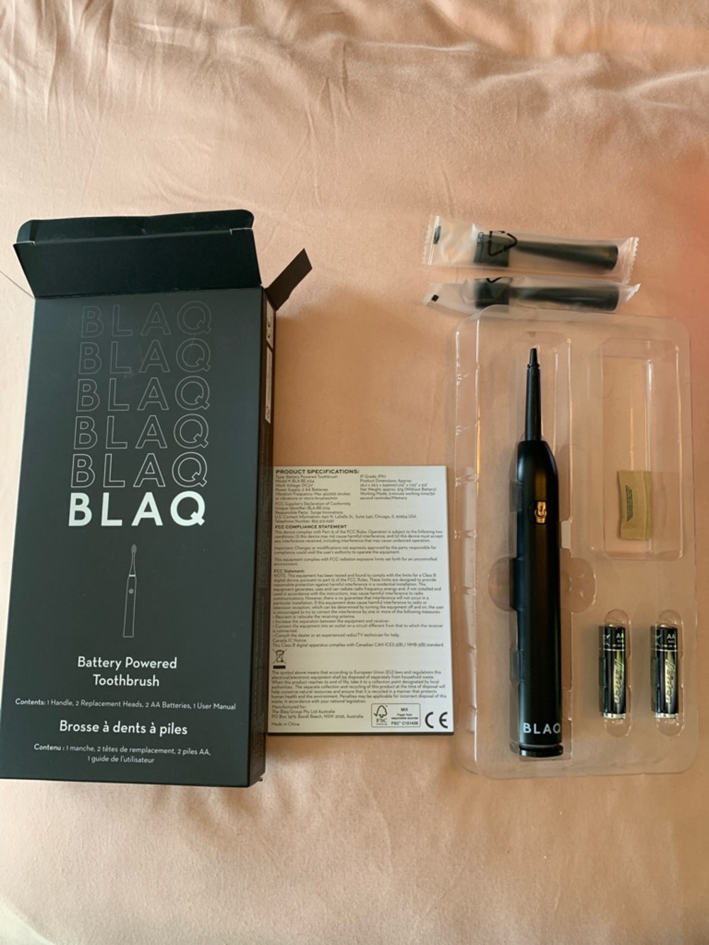 BLAQ Electric Toothbrush - Picture 3 of 6